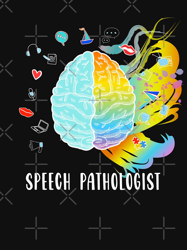 Brain of Speech Language Pathologist Speechie by sweetheartistic