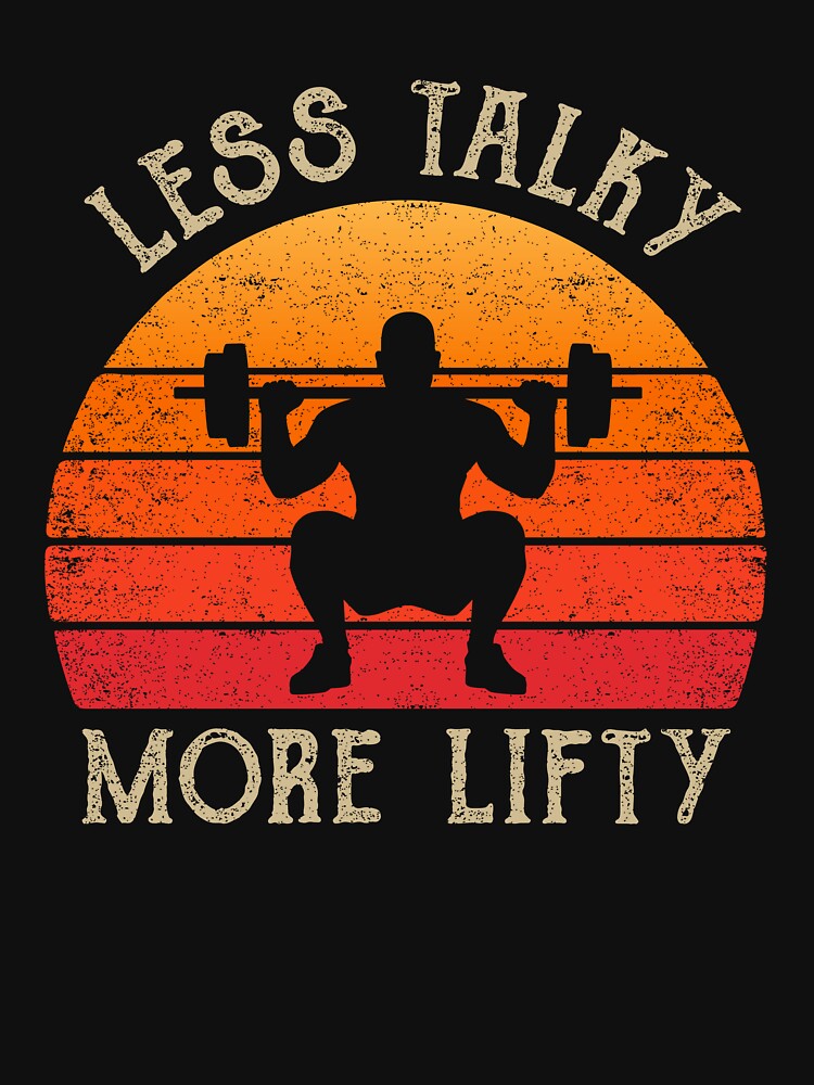 Cool Gym Clothing Retro Colours Bodybuilding by PandaPope