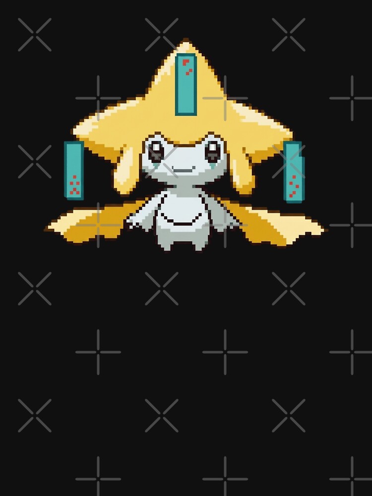 Pixels art Jirachi by AoSora