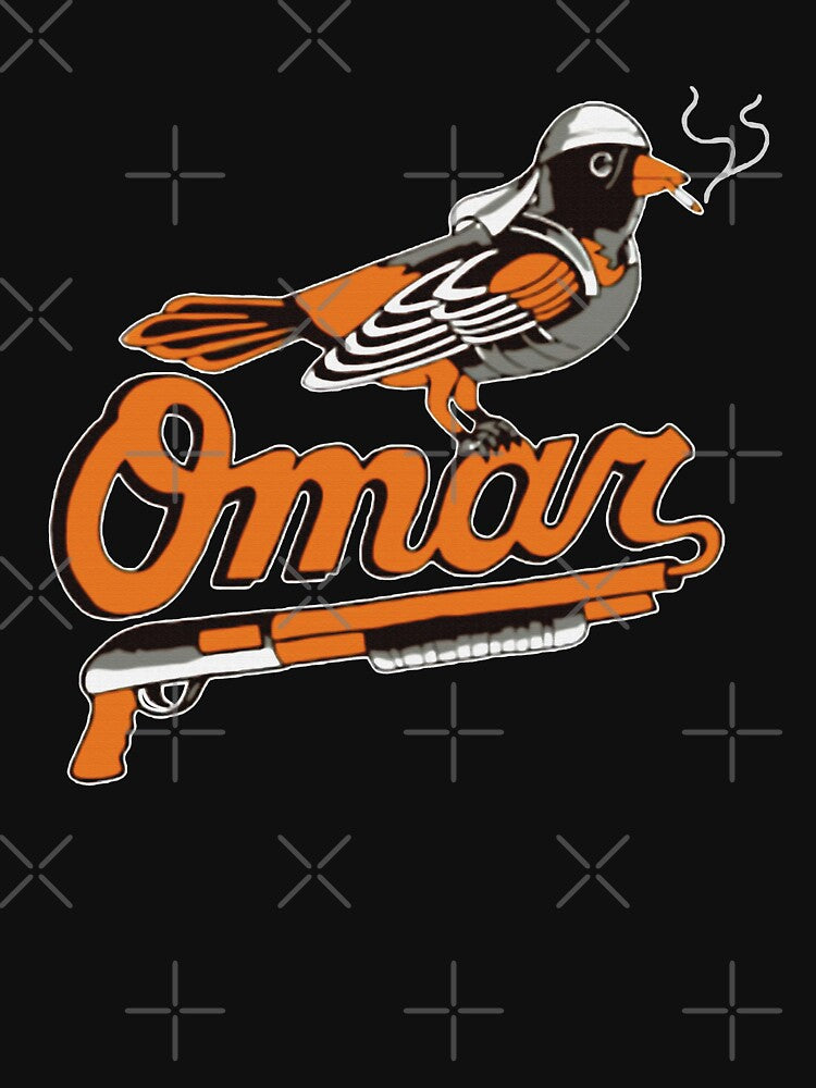 Omar The Wire Baltimore Oriole 18 by Ashley Parker