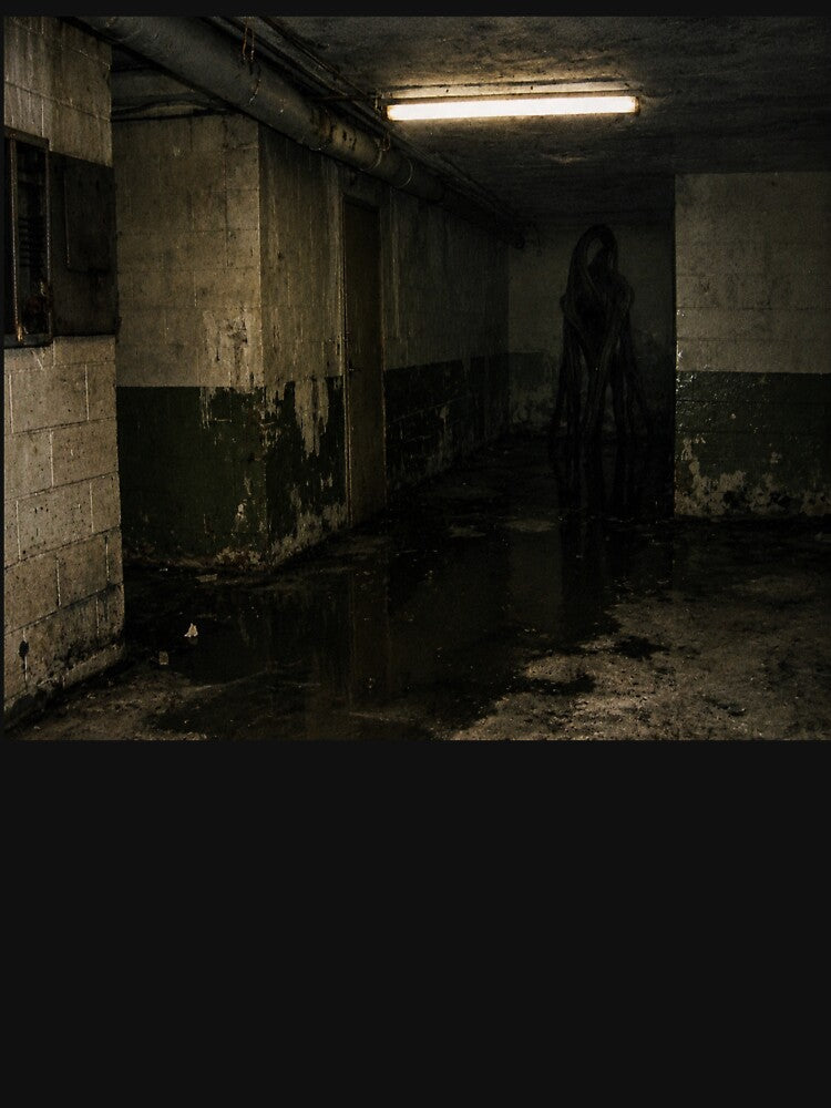Liminal Space Backrooms Horror | Analog Horror Monster | Abandoned Basement by NoesisNous