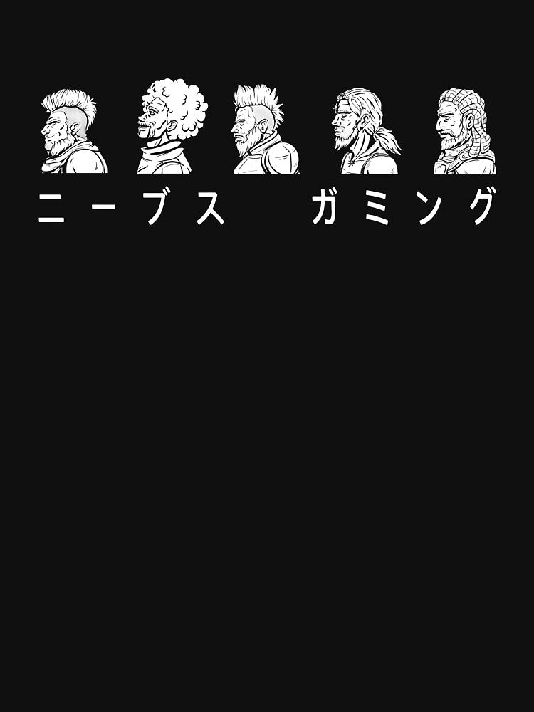 Neebs Gaming heads - Katakana by DemminLiesel