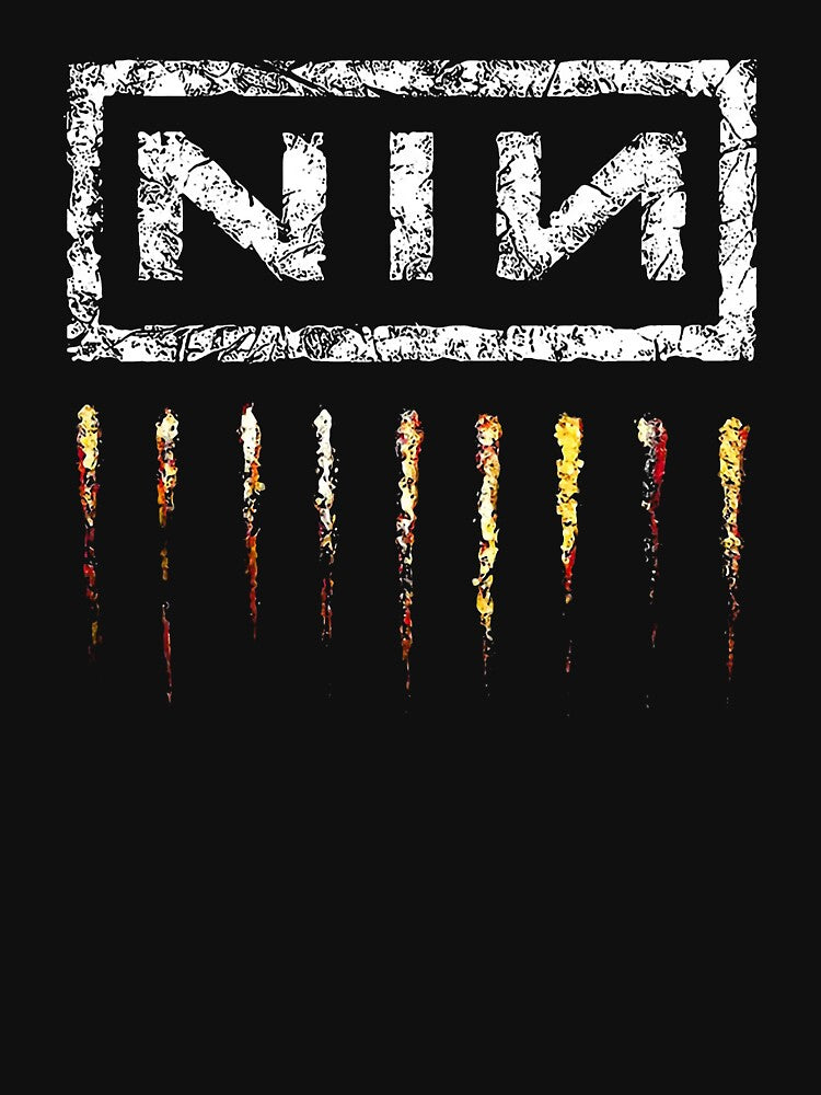 Dark Red of N-I-N by valeriweatson