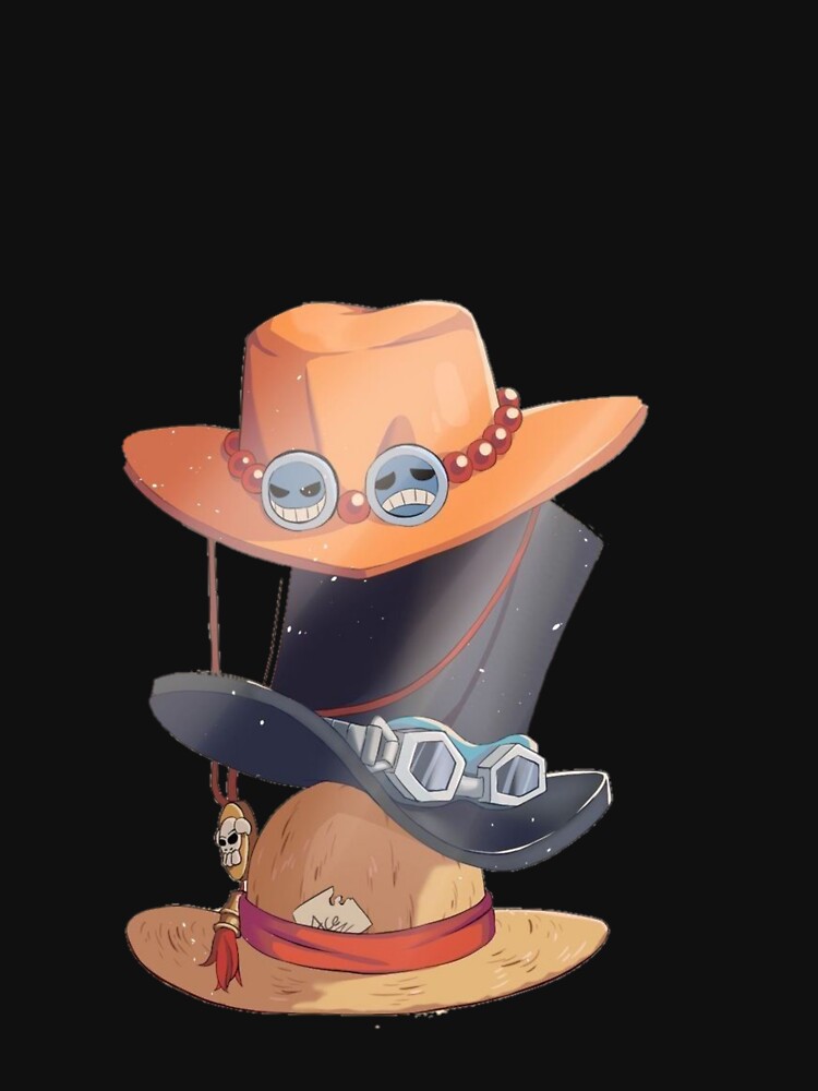 Three Legends – Ace, Sabo & Luffy Tribute Hats by VibesNunes.desigs