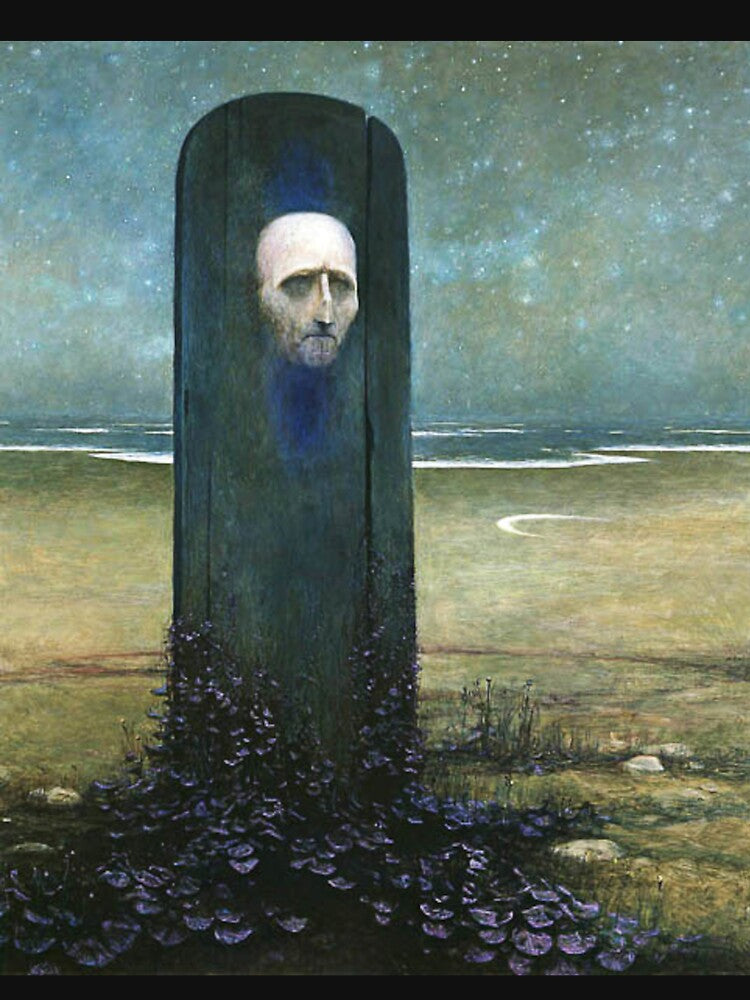 Untitled (Tomb), by Zdzisław Beksiński by JustContemplate