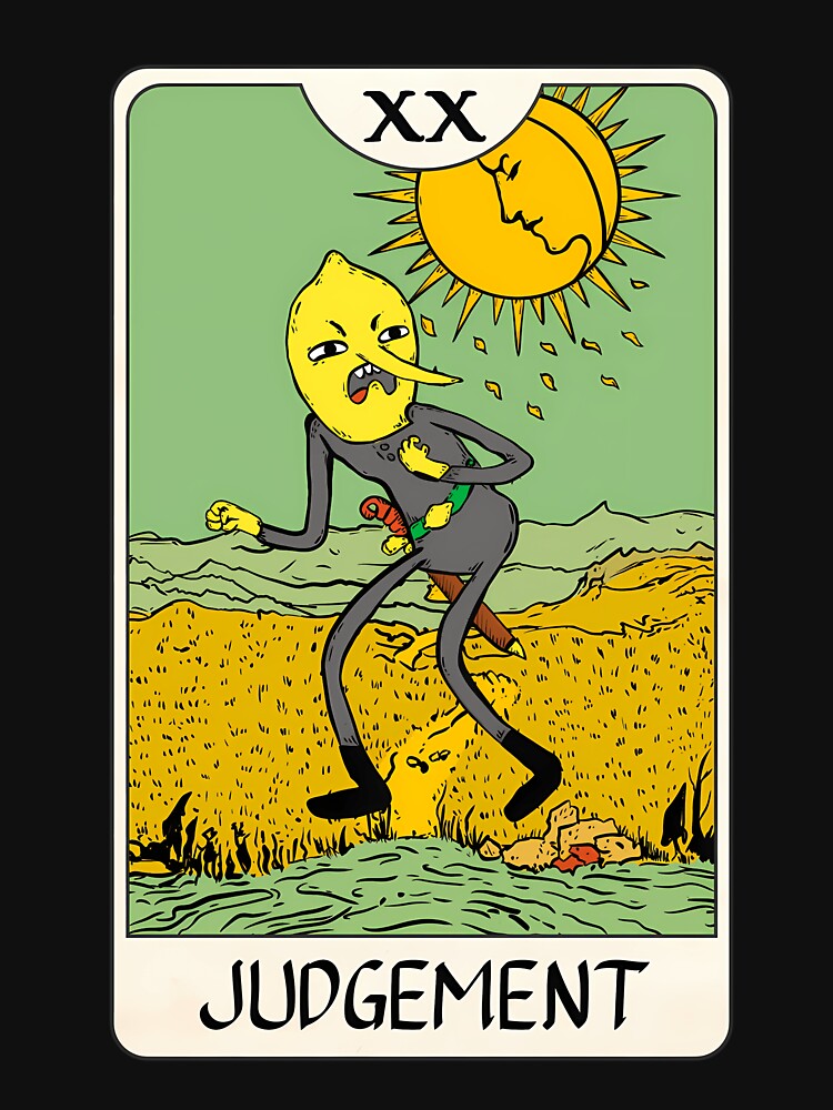 Lemongrab - Tarot Card - Judgement by RYANPOLICK