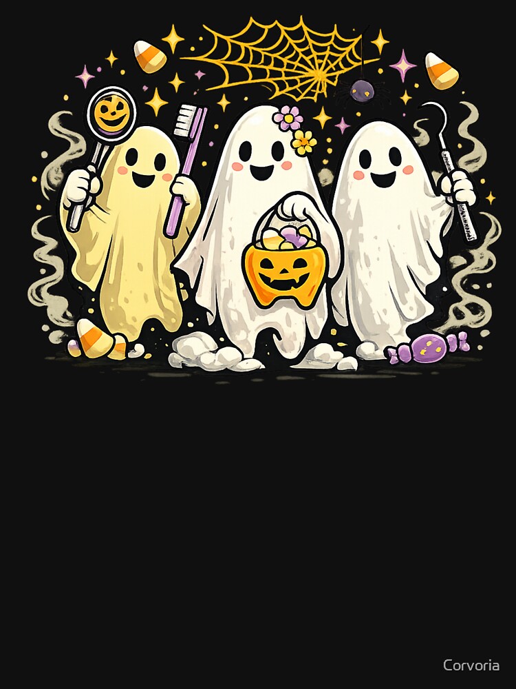 Cavity Season Dentist Halloween Gift by Corvoria