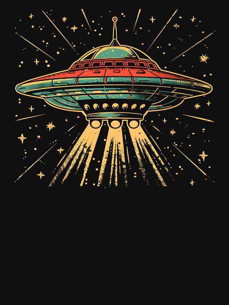 Retro Spaceship by Mirandalab