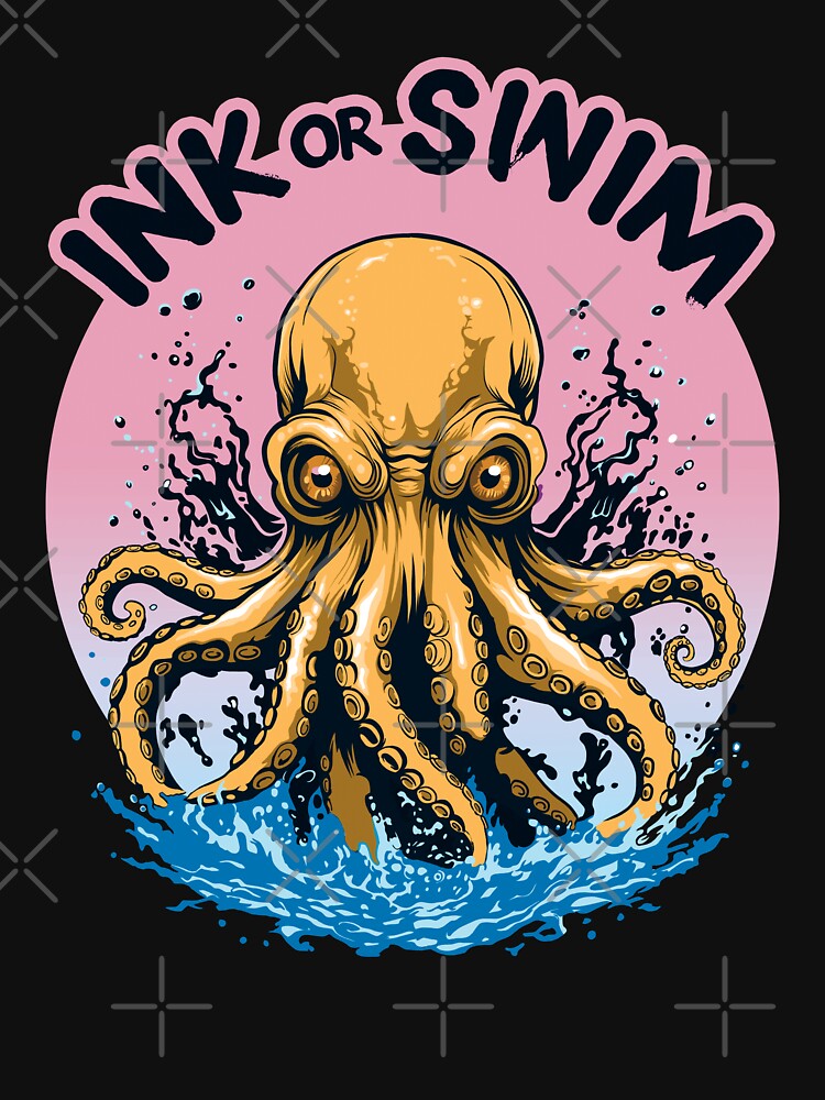 Ink Or Swim | Octopus Tattoo Quote by TMBTM