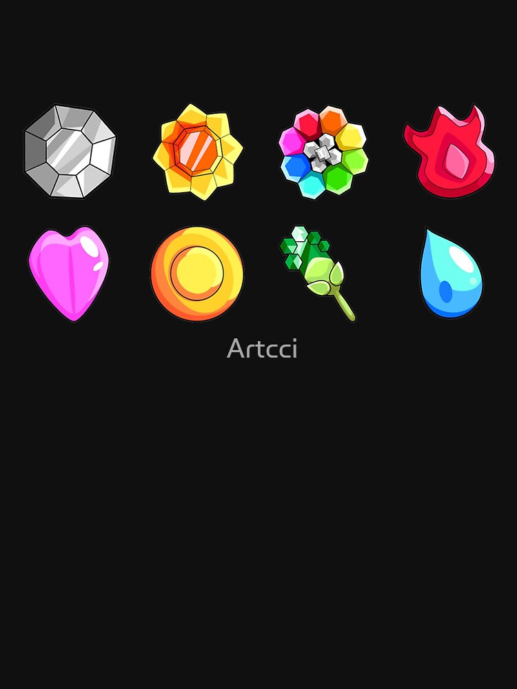 Kanto Badges by Artcci