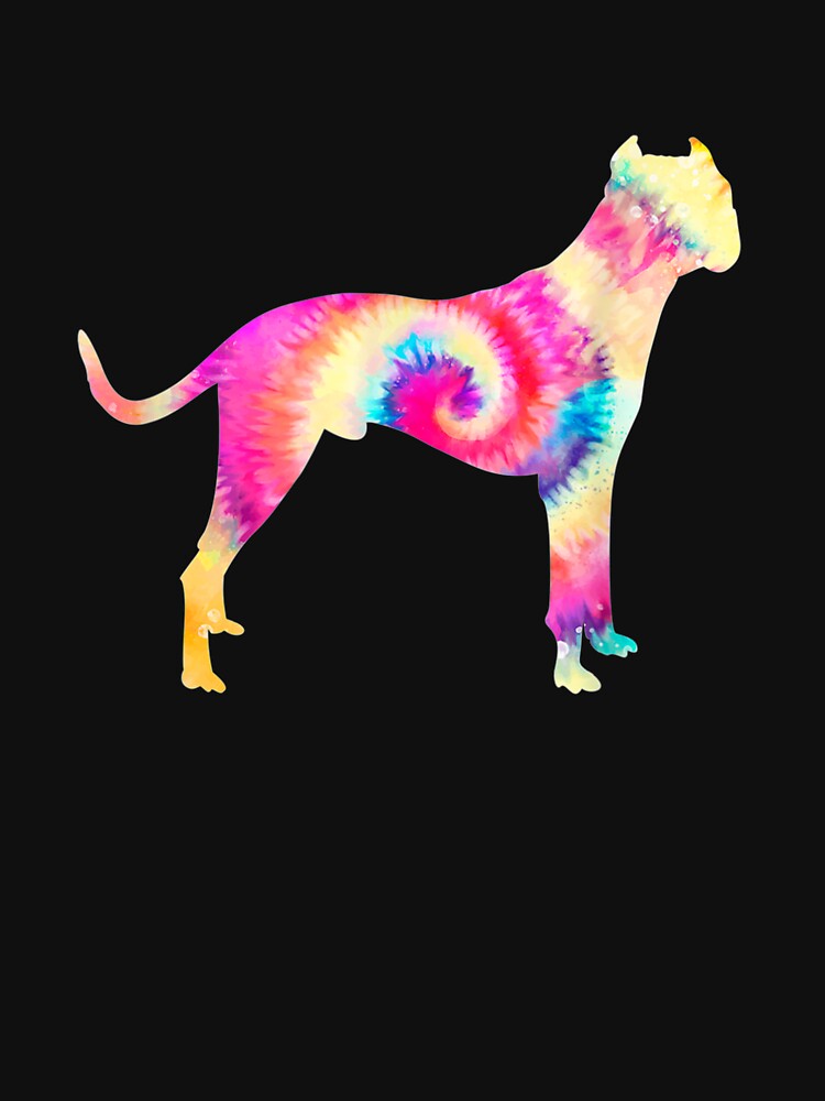 Dogo Argentino Dog Lover Dog Mom Dad Tie Dye by mylahKristian
