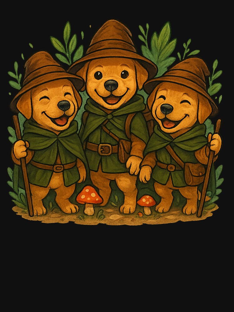 The Little Wizard Dogs of forest by Trendify-P