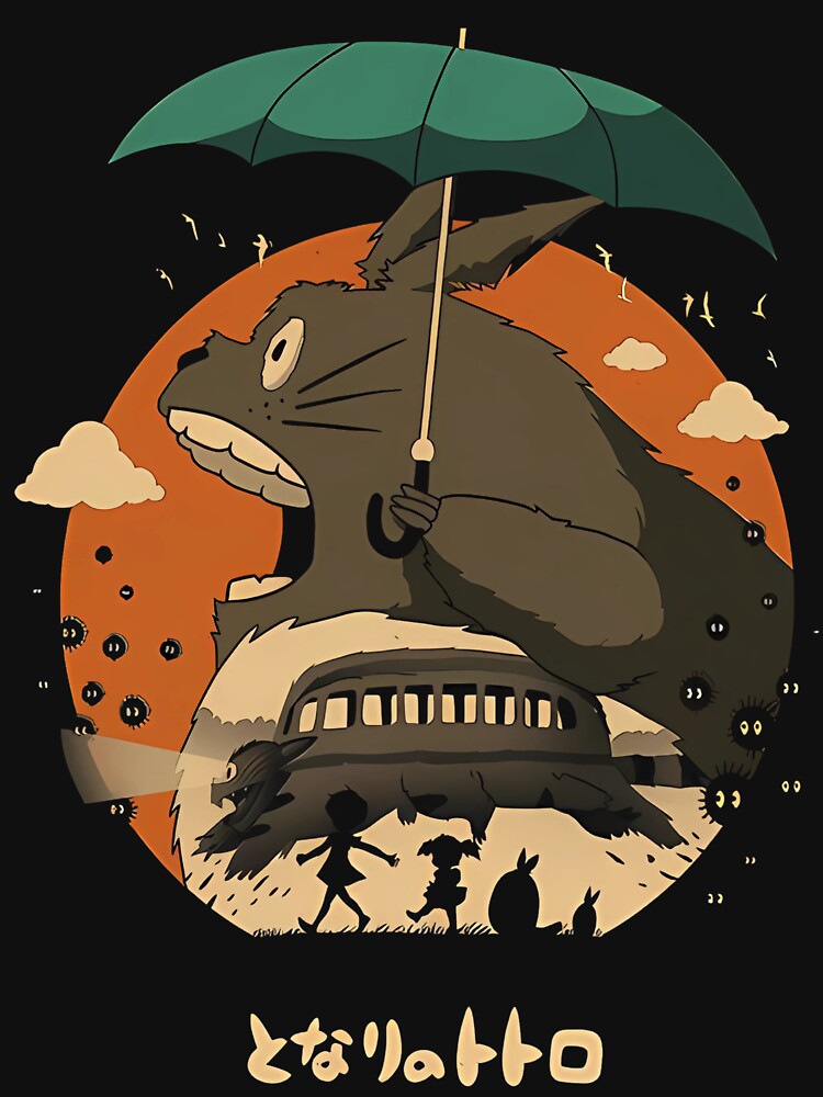 My Neighbor Totoro Ghibli by JTravisDesigns