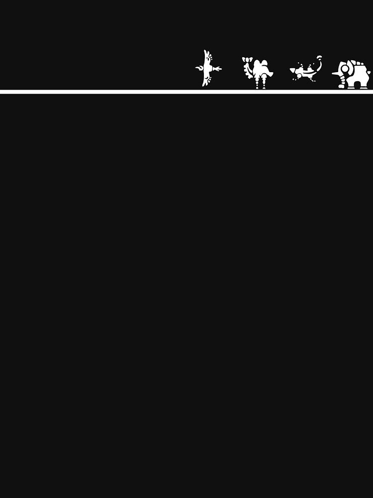 Divine Beasts Breath of the Wild (white) by Timelessideas