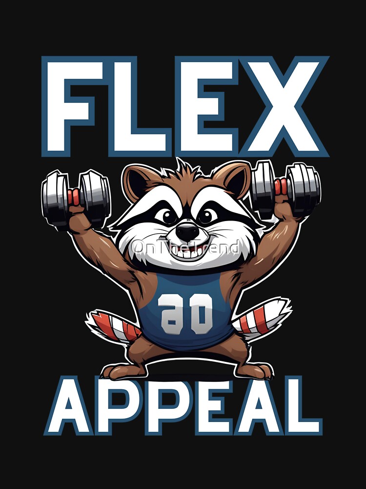 Flex Apppeal - Raccoon Gym by OnTheTrend