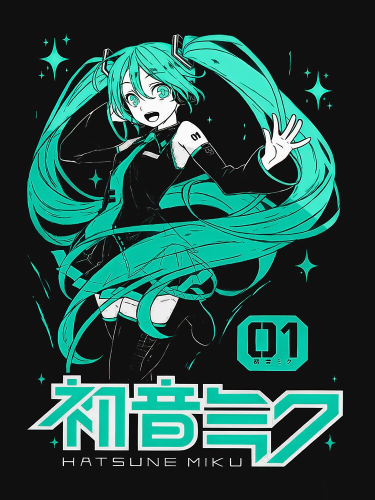 Hatsune Miku Anime Girl Kawaii Project by KendallCarlo