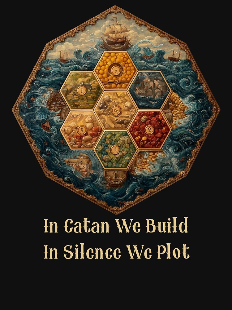 Settlers of Catan Board Game by Oak and Willow Goods