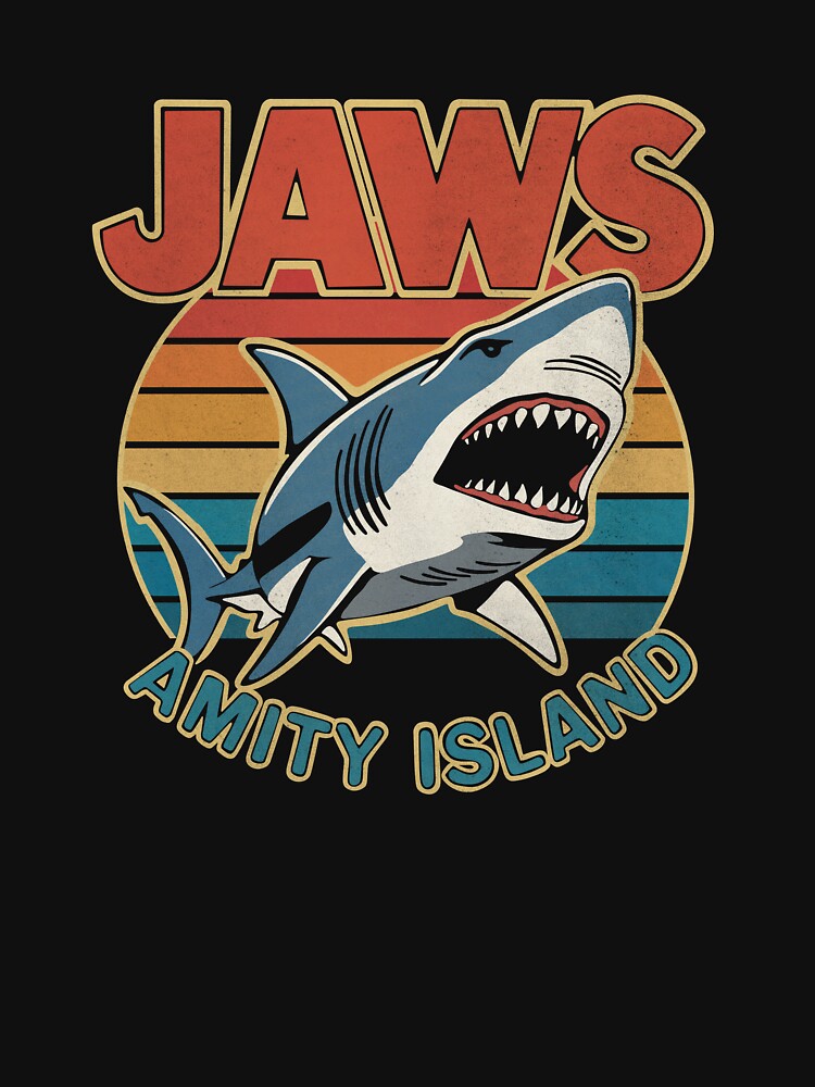 Amity Island Jaws Vintage by ChunkByChunk