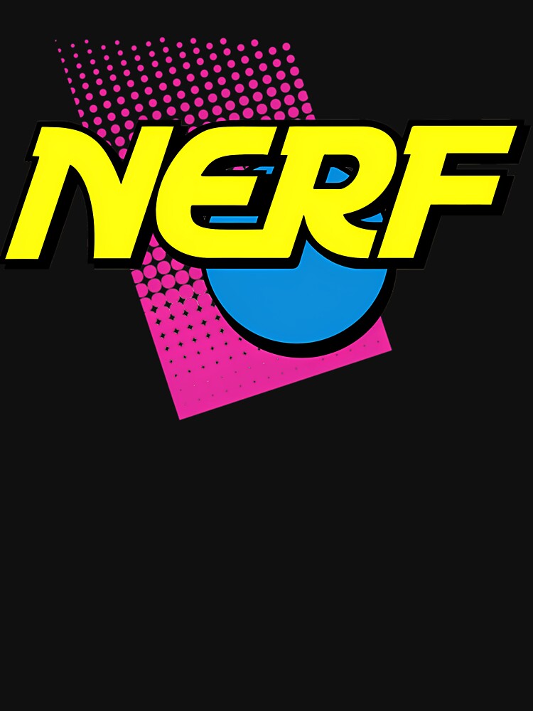 Nerf Logo 90S Neon by ReynaSalinas4