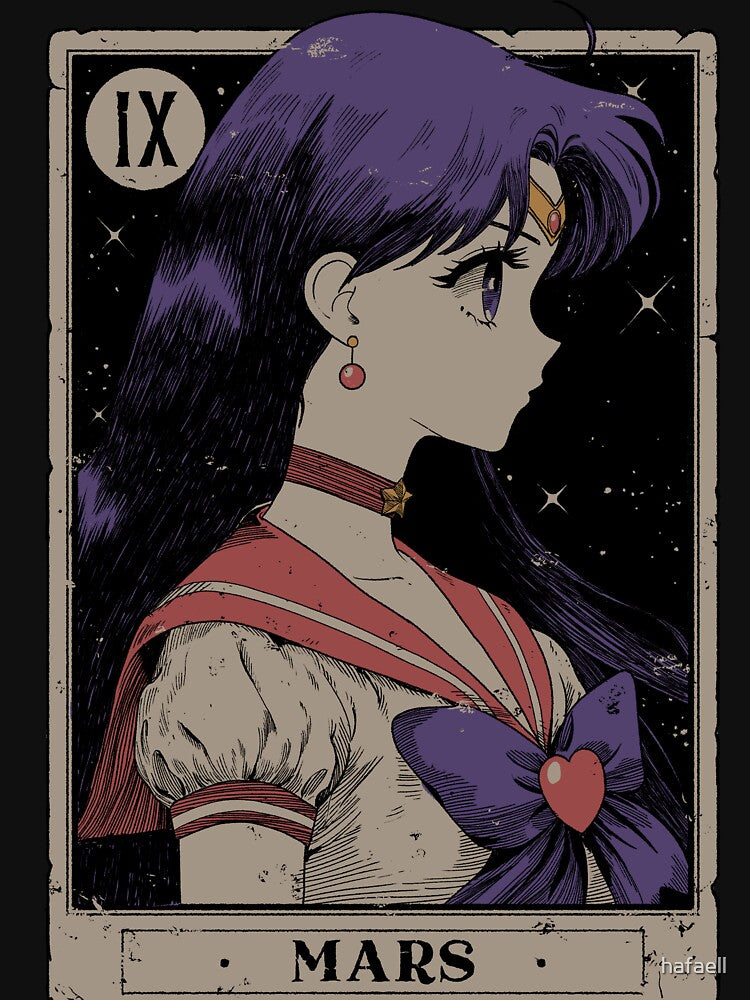 Mars Tarot Card by hafaell