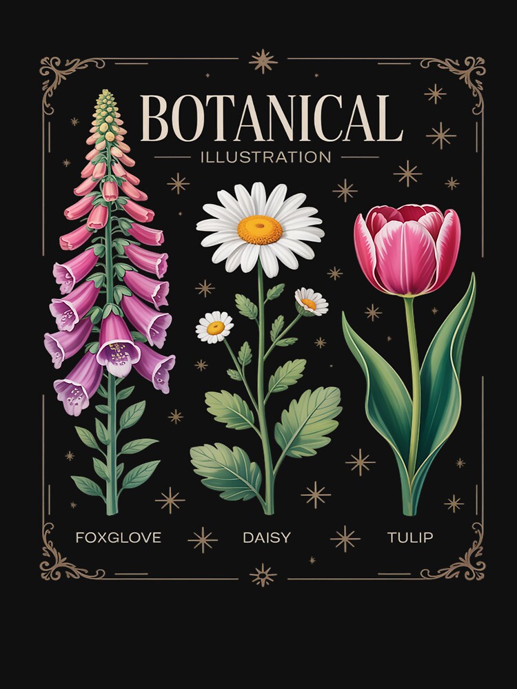 Foxglove Daisy Tulip by TorjeARTStore