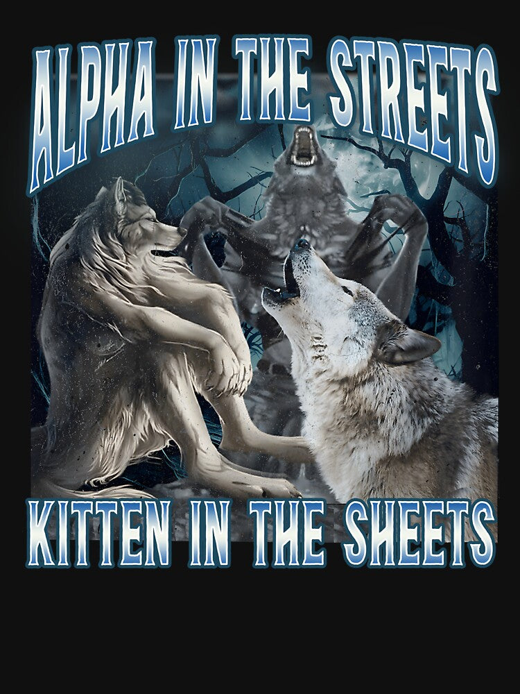 Alpha In The Streets Kitten In Sheets by YuranoLabArtS