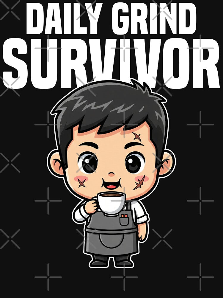 DAILY GRIND SURVIVOR - BARISTA GIFT by KEF Custom