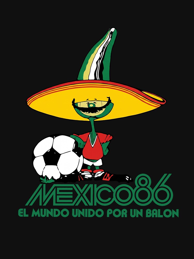 Mexico 86 World Cup retro Soccer by AlejandroRay