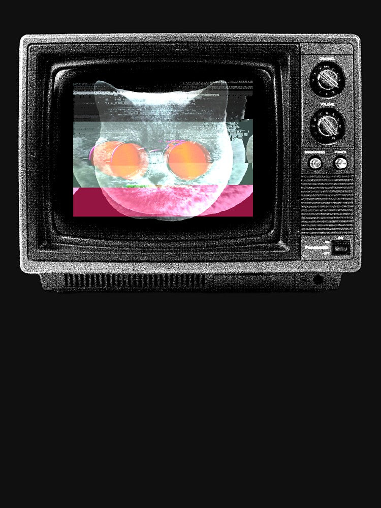 Cyberpunk Cat TV - Acid Glitch by TV-PUNK