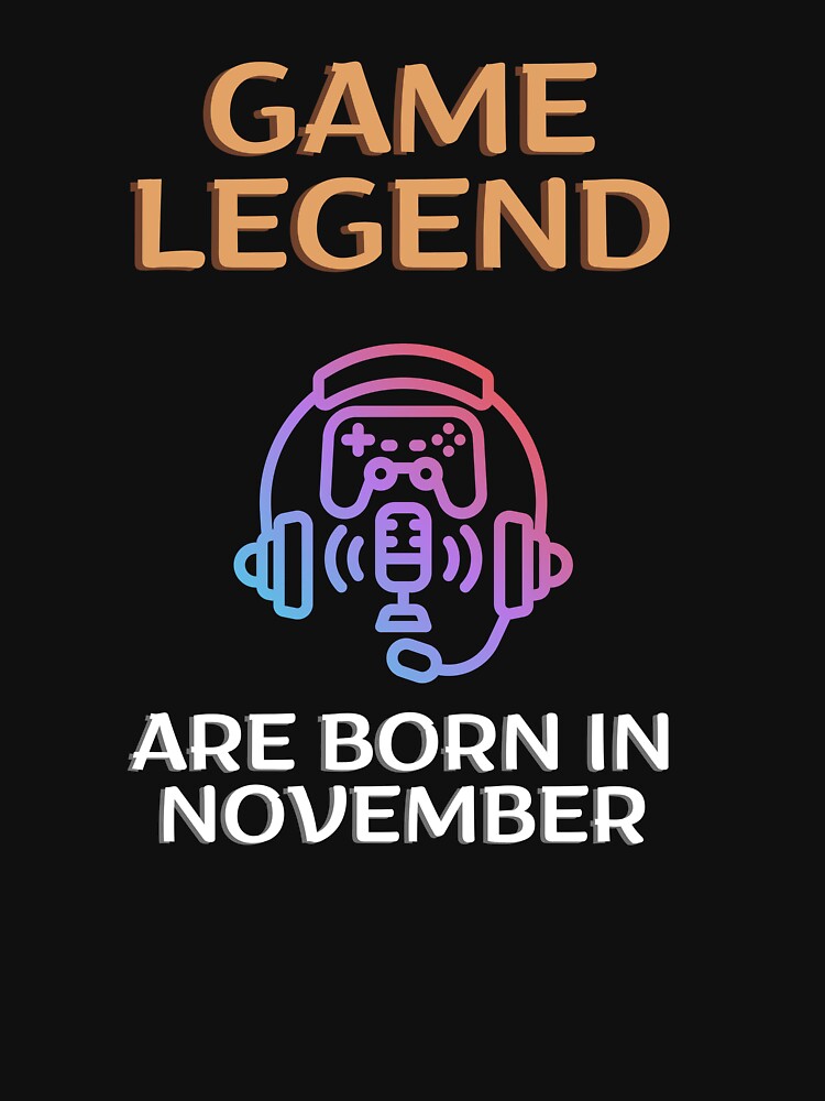 Game legend - Born in November - BW by Nemesiscrowd