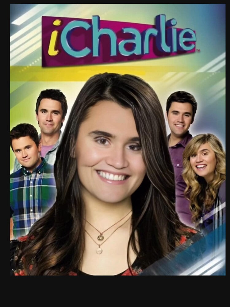 iCharlie Funny TV Show Parody Vintage Fan Design by thefirstbroo