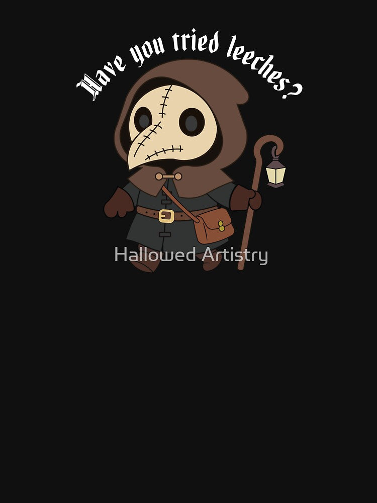 Have You Tried Leeches? Cute Victorian Plague Doctor by Hallowed Artistry