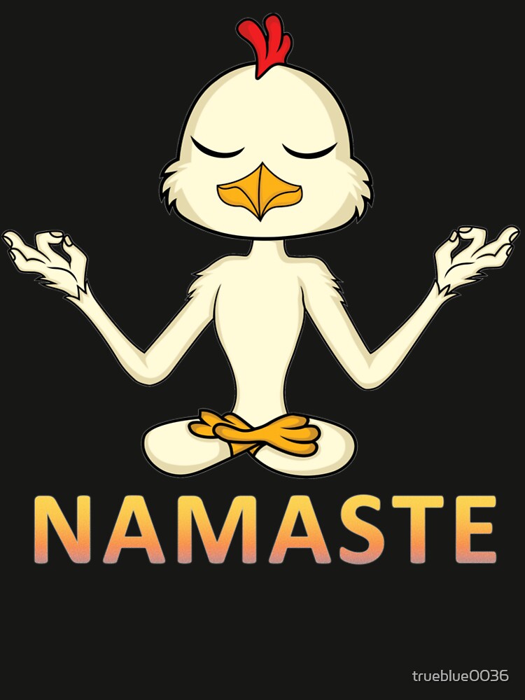 Namaste Yoga Peace and Love Design by trueblue0036