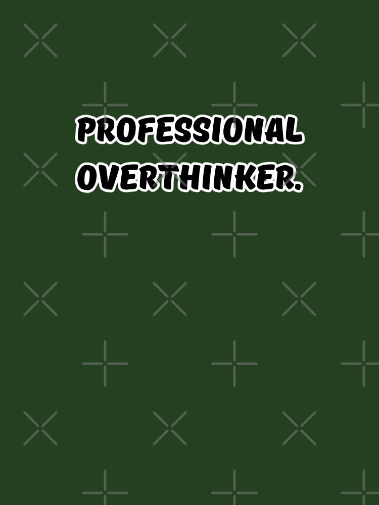 Professional overthinker. by Inktypolis