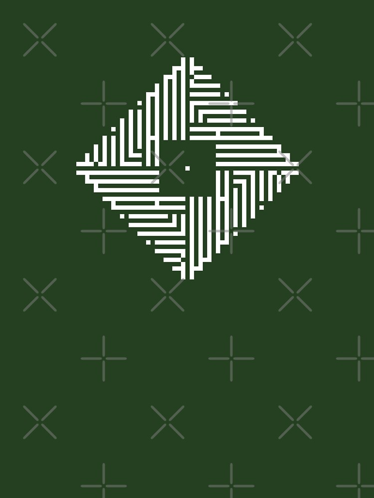 WILLIAM | White  | Modern Geometric Kufi Calligraphy | From Name to Art by FOR YOUR NAME