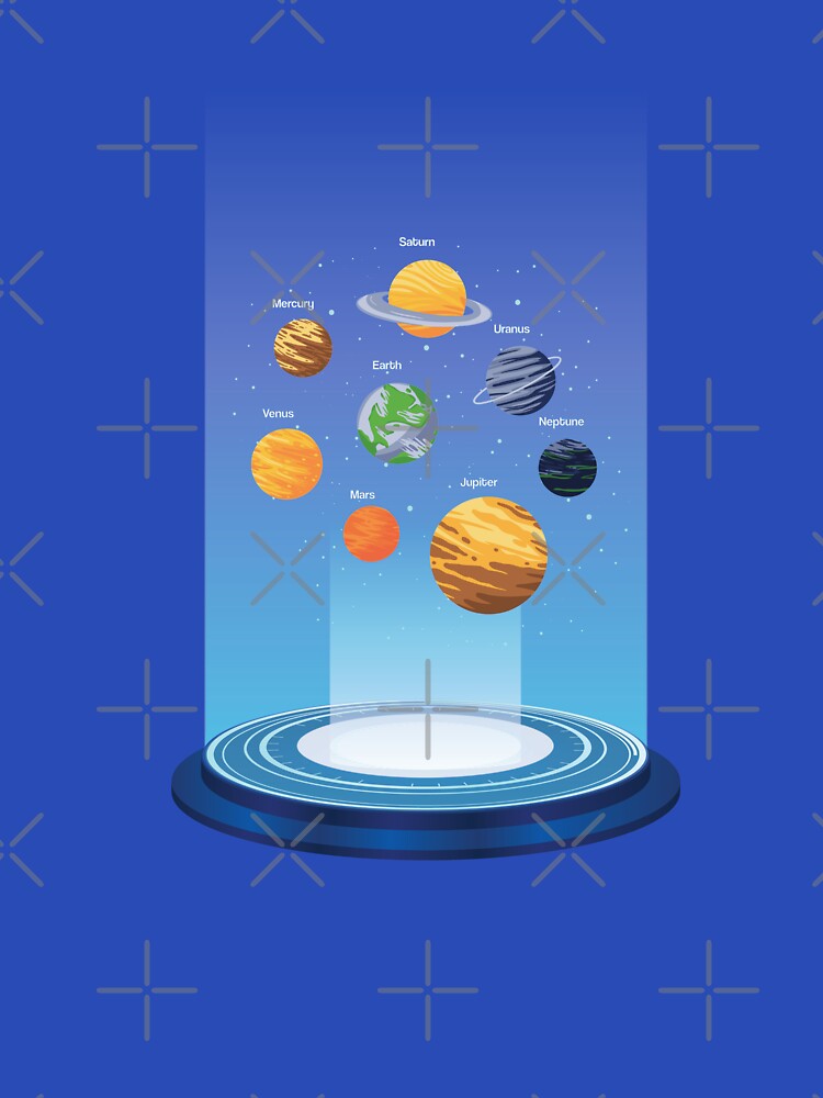 Solar System Planets Hologram by artado