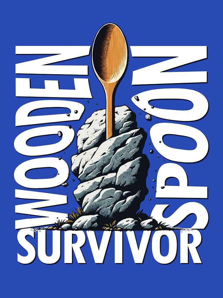 Wooden Spoon Survivor - Humorous by LindoPrints