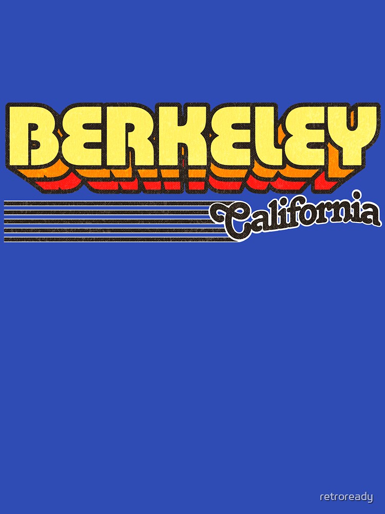 Berkeley, California | Retro Stripes by retroready