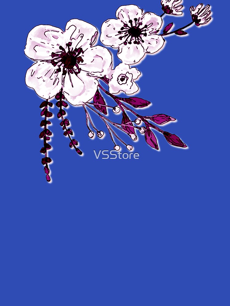 Warm Flower - flower art by VSStore