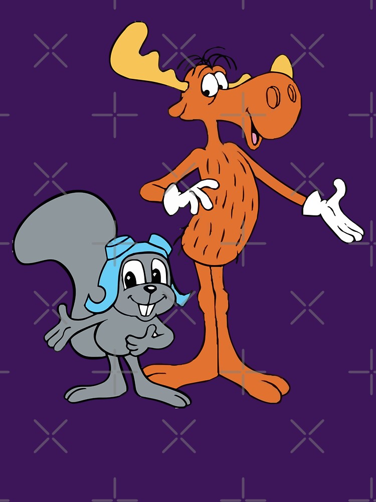 Copy of Rocky and Bullwinkle - Saturday Morning Cartoon - Classic Cartoon by CalroStudiio