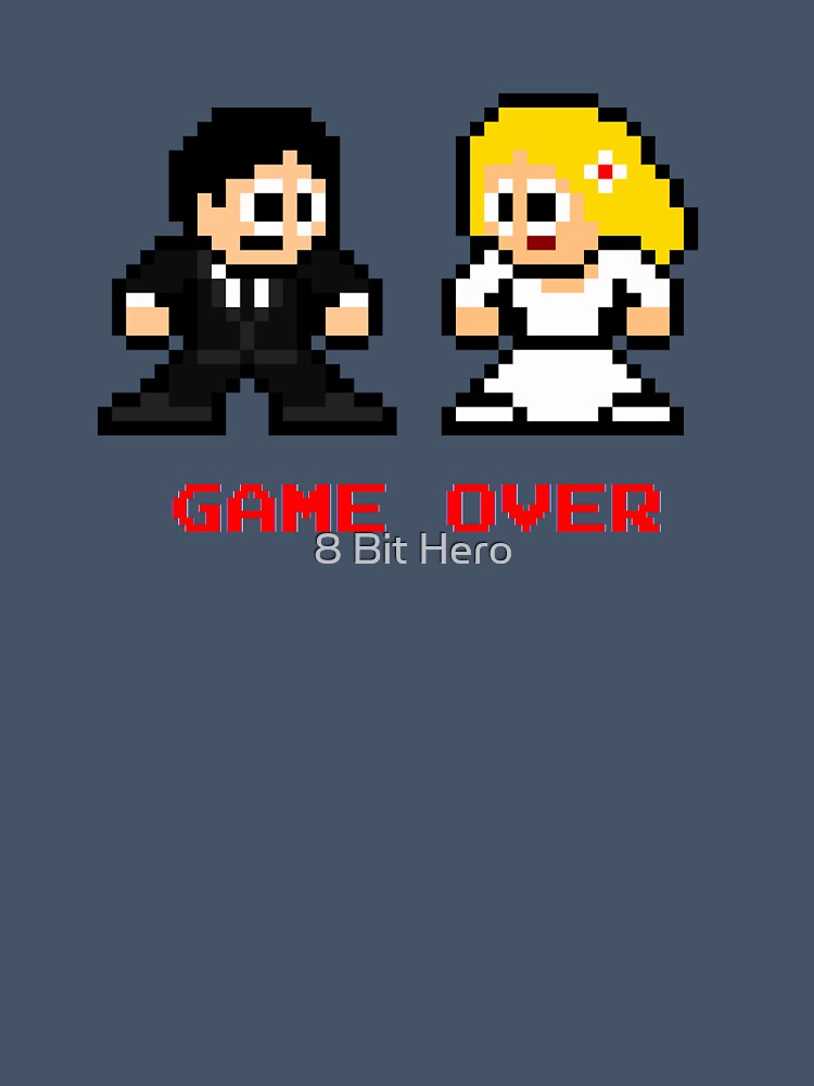 8-bit Bride and Groom-Gave Over by 8 Bit Hero