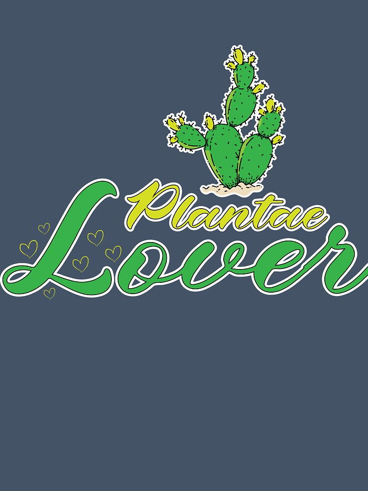 Plantae Lover Cute Prickly Pear Cactus Art by SP Motif