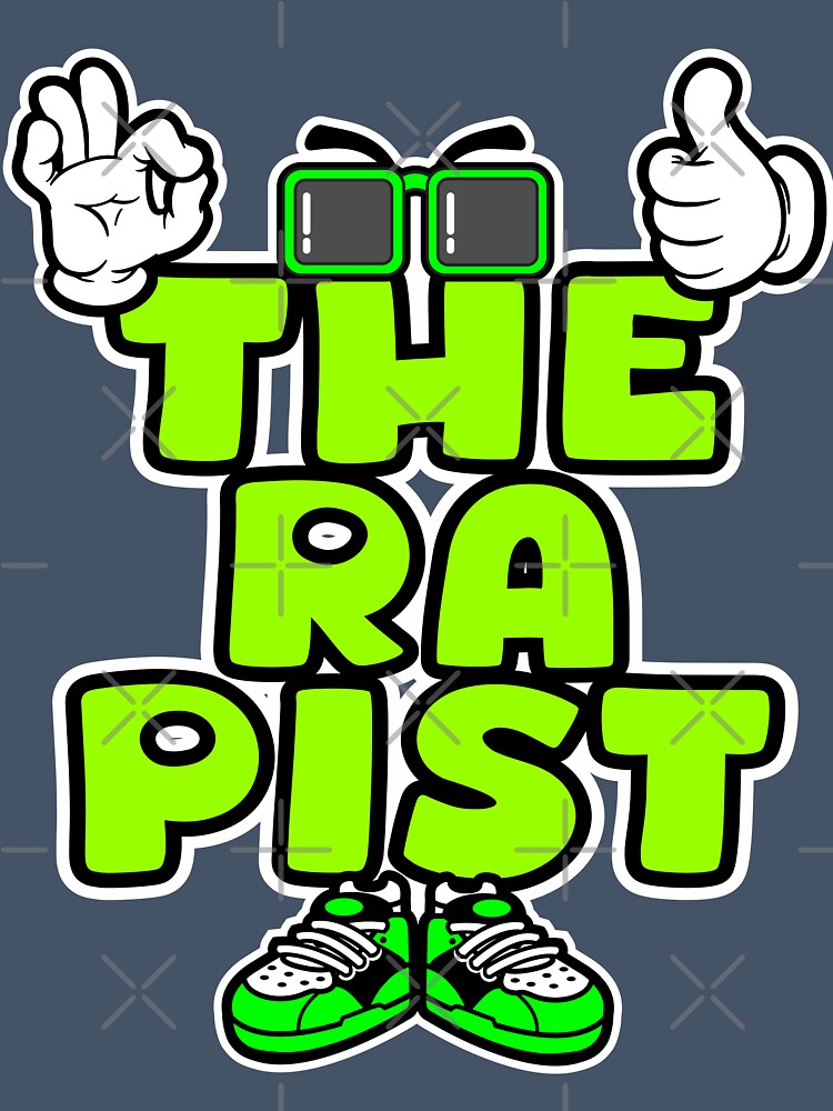 THERAPIST - WORK Comic Character Bold Urban by NFTWords
