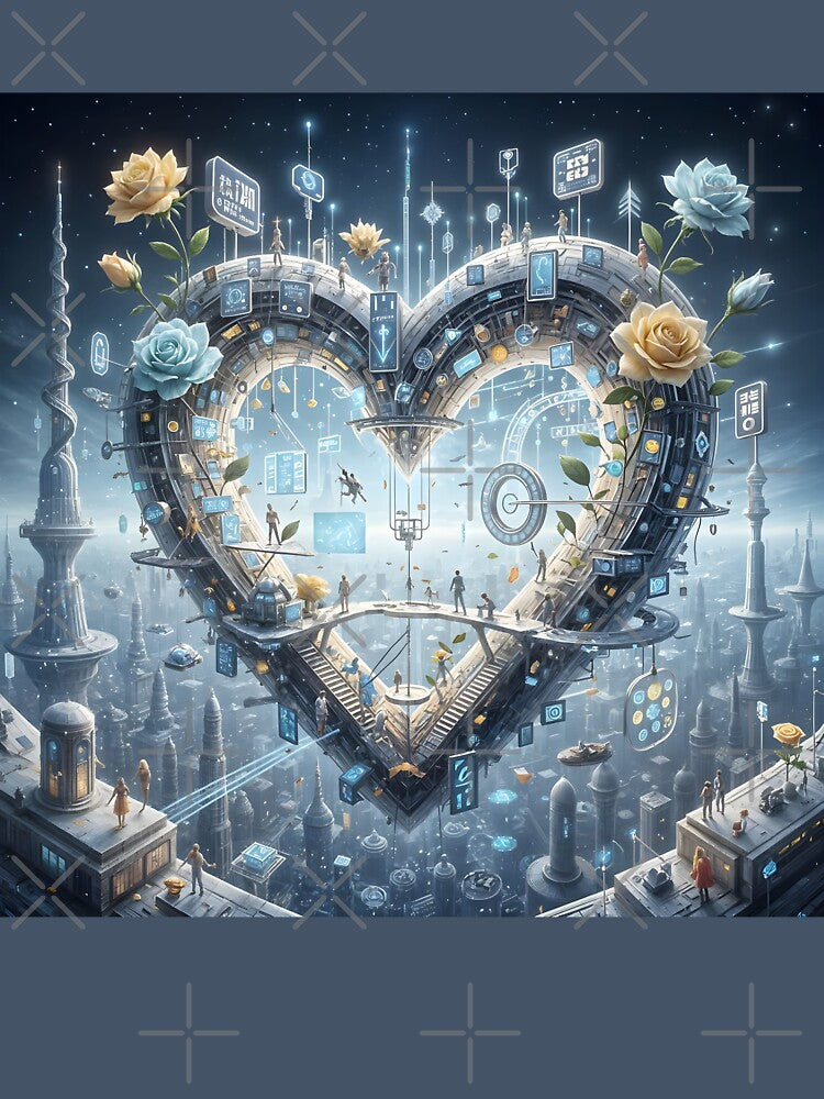 Ecosystem – the heart of a futuristic city by KunstGeist