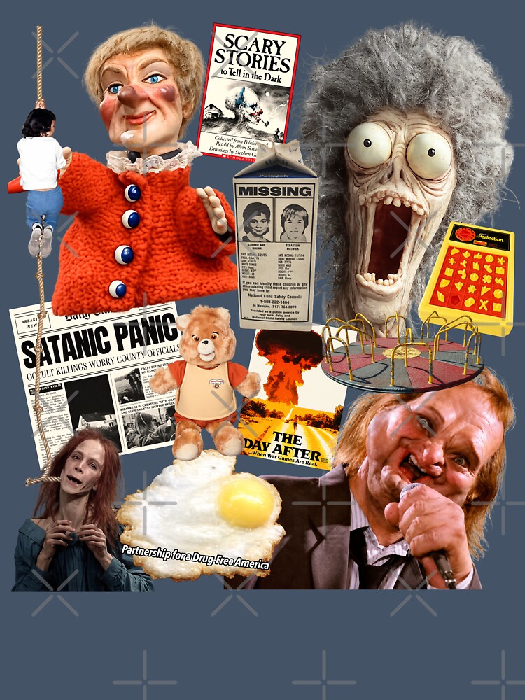 80s Kid Nightmare / Anxiety Fuel Pop Culture Memories by darklordpug