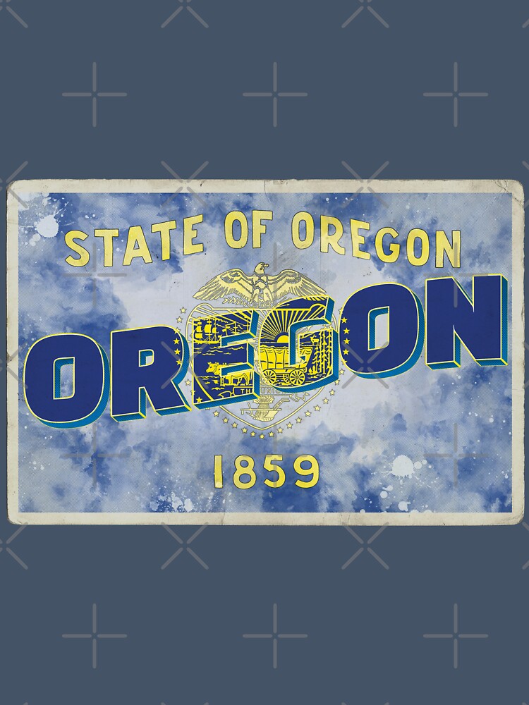 Oregon vintage style retro souvenir by DeveloperProp0