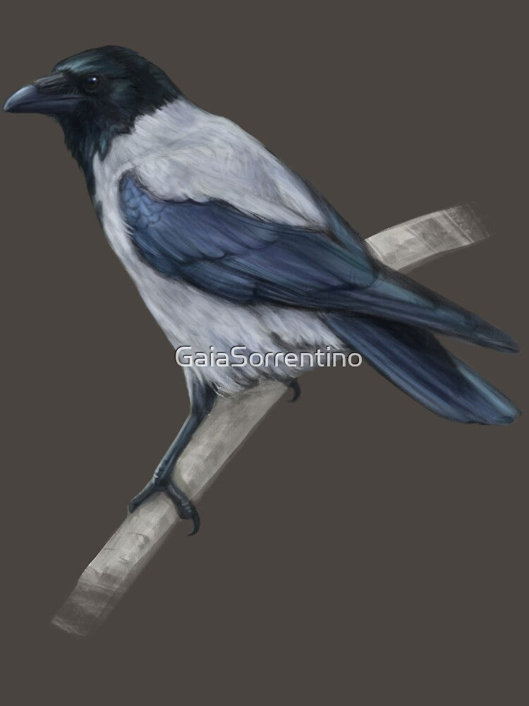 Hooded crow by GaiaSorrentino