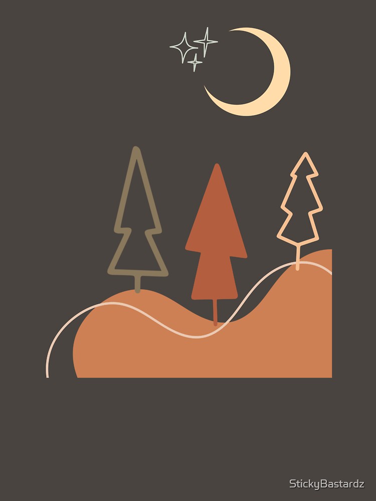 Nature Minimalist Aesthetic Landscape Design by StickyBastardz