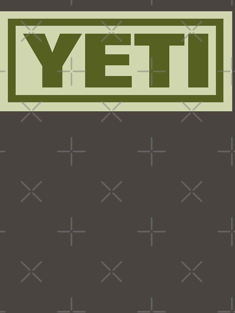 Yeti cool outdoors box logo green army by Kludoman