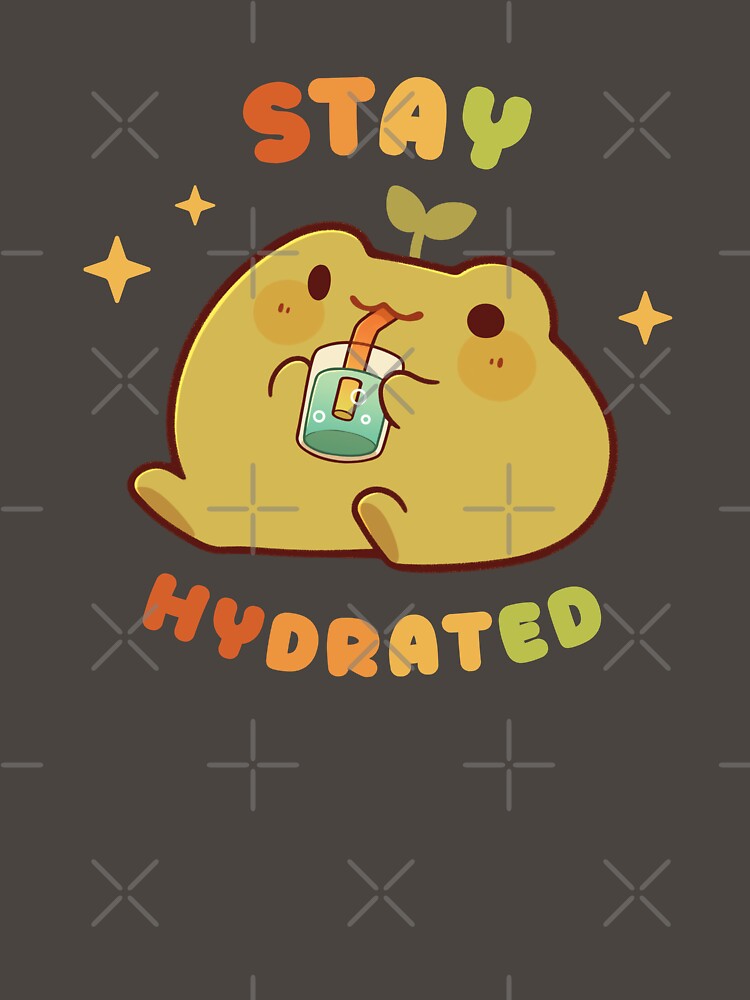 Stay hydrated frog by Rihnlin